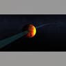 Planet Kepler-10b in Orbit