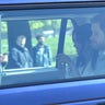 Prince Harry and Meghan Markle arrive for wedding rehearsals