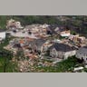April 23, 2011: debris is strewn about a neighborhood in Bridgeton, Mo., following tornado