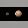 Pluto and its moon Charon