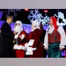 Obama Greets Santa