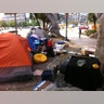 Occupy LA Tents 