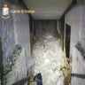 Snow inside the Hotel Rigopiano in Farindola, central Italy, after it hit by an avalanche on Thursday.