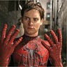 Tobey Maguire as spiderman 