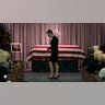 Jamie Lee Curtis at Her Father's Casket