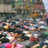 Yoga Laying down NYC