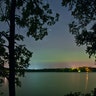 Northern Glow and Startrails