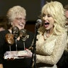 Dolly with her Lifetime Achievement Award