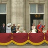 Britain Royal Wedding family on Buckingham Palace balcony 