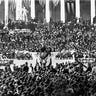 The second inauguration of President Theodore Roosevelt, March 4, 1905. His first was actually held in Buffalo, N.Y.