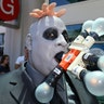 A costumed attendee during the final day of Comic-Con International