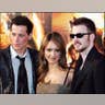 Ioan Gruffudd, Jessica Alba and Chris Evans