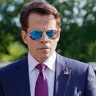 Anthony Scaramucci walks back to the West Wing of the White House