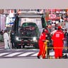 Car towed away