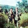 James McCloughan, right, with a platoon interpreter in Nui Yon Hill in Vietnam, in 1969