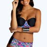 Parma High Waisted Underwired Aztec Bikini