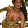 Beyonce performs during a concert in the Queen's Park Savannah in Port of Spain February 18, 2010.