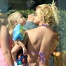 Britney's Family Pool Party