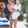 Britney's Family Pool Party