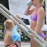 Britney's Family Pool Party