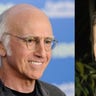 Larry David and Arnold Schwarzenegger