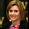 Actress Carrie Fisher in 2004