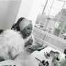 CELIA CRUZfrom the book, Presenting Celia Cruz entitled, Mira que linda me veo II. TriBeCa, New York City, 1999. By Alexis Rodriguez-Duarte in collaboration with Tico Torres
