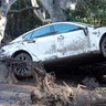 A mudslide pounded the town Montecito, Santa Barbara County, northwest of Los Angeles
