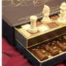 Chocolate Chess Set, $195.00 
