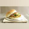 Chickpea Burgers With Israeli Salad
