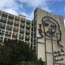 Che Guevara mural at Plaza of the Revolution