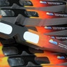 Solar eclipse glasses that will be handed out by the community are pictured in Depoe Bay, Oregon, August 8