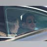 Lovebirds Taylor Swift , 20, and boyfriend Jake Gyllenhaal 30 in Los Angeles Dec 09 2010 in a car going for romantic outing X17online.com 