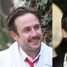 David Arquette and Jeremy Renner