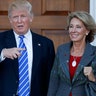 Education Secretary: Betsy DeVos, 58