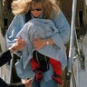 Debbie Rowe and Prince Michael Jackson