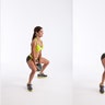 plie squat with plantar flexion