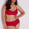 Plus Size High Waisted Ruched Two-Piece