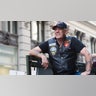 Vietnam veteran and character actor R. Lee âGunnyâ Ermey joined 700 Veterans, 12 riding Victory Motorcycles and a 5-ton truck as part of the IAVA/Victory Motorcycles presence at Americaâs Parade on Tuesday, Nov. 11, 2014 in New York.  Iraq and Afghanistan Veterans of America and Victory Motorcycles have created âThe Road Homeâ campaign where $500 is donated to IAVA for each Victory Motorcycle sold. (Charles Sykes/ AP Images for IAVA and Victory Motorcycles)