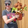 $50 Bloody Mary with a whole fried chicken.