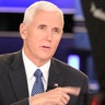 Republican vice presidential nominee Gov. Mike Pence before the final presidential debate