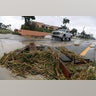 Hurricane debris causes hazards 