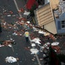 Police officers inspect the crime scene in Berlin, Germany, Tuesday, Dec. 20, 2016, the day after a truck ran into a crowded Christmas market and killed several people.