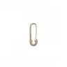 Anita Ko Gold Safety Pin Earring