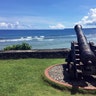Replica canons used by the Spanish from the Spanish occupation on Guam Aug. 11, 2017