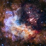 25th anniversary NASA Hubble Space Telescope image