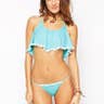 Pom Pom Trim Floaty Two-Piece