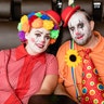 Friends attend the "It" screening in their best clown attire.
<a href="http://www.hlkfotos.com/" target="_blank">Click here for more from this photographer.</a>
