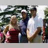 Jessica Simpson, Tiger Woods and Tony Romo