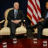 U.S. President-elect Barack Obama and Senator John McCain, November 2008.  